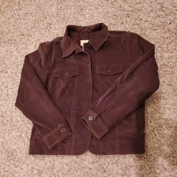 L.L. Bean Jackets & Blazers - LL Bean Velour Jacket L.L. Bean Jackets & Blazers - LL Bean Velour Jacket
